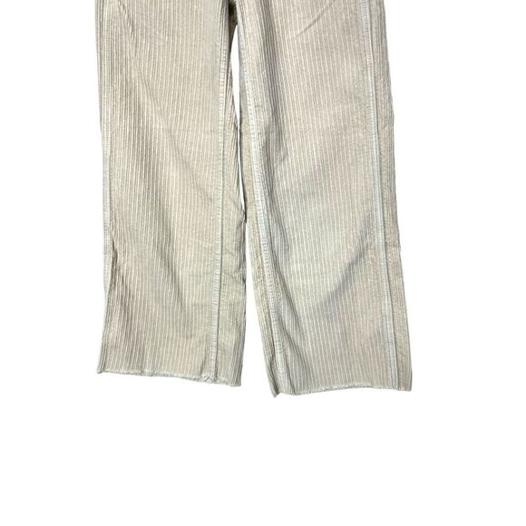 Pacsun Tan Corduroy Low Rise Baggy Pants Wide Leg Size 22 - Picture 3 of 9